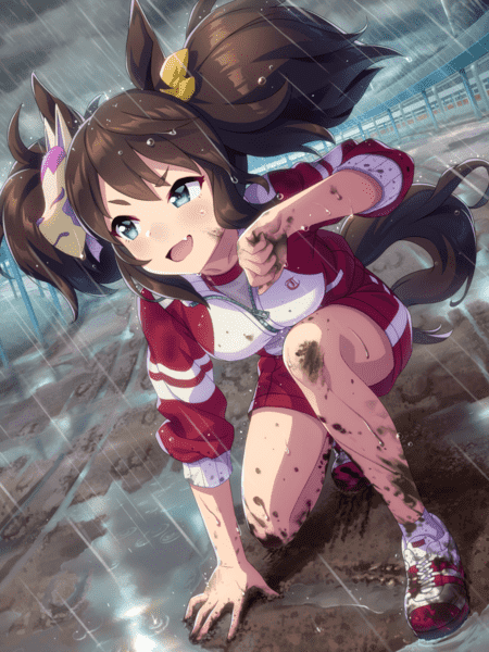 泥濘一笑、真っつぐに