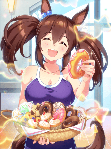 甘～い浮き輪を召し上がれ