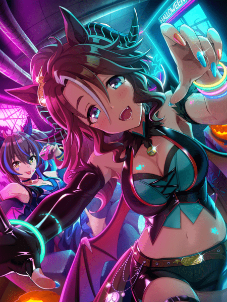 月下の悪魔ちゃん♪
