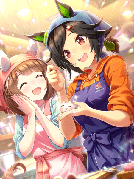 小さな笑顔、2つ