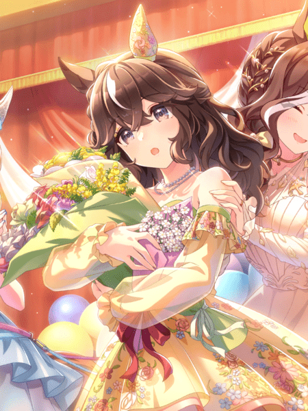 花ども集いて束となる